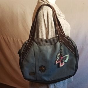 LIKE NEW Chala hobo shoulder butterfly bowling bag